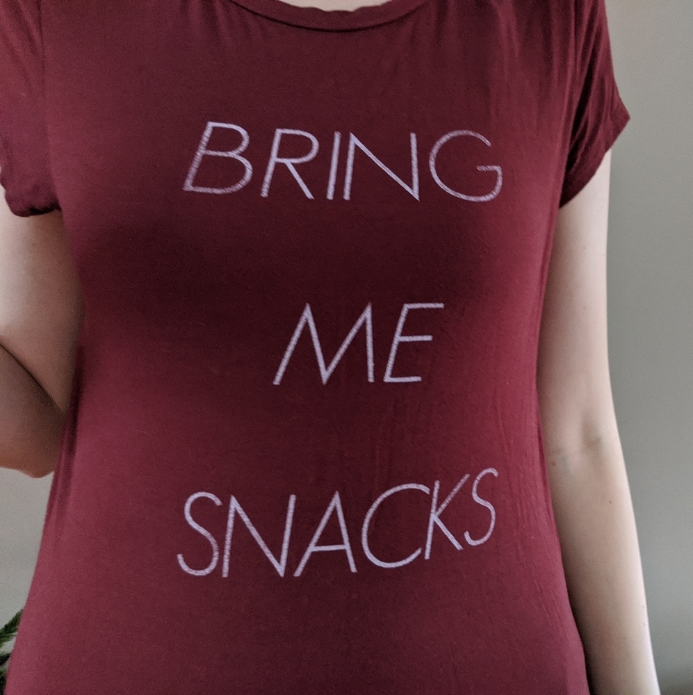 American Eagle Bring Me Snacks Soft and Sexy T - Picture 6 of 8